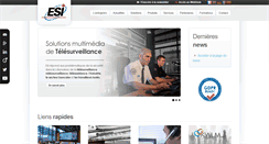 Desktop Screenshot of esifrance.net